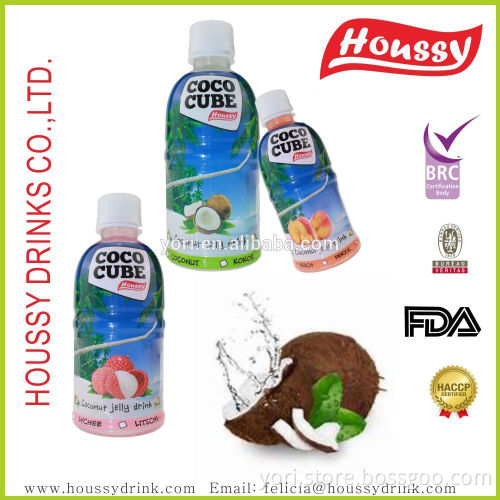Houssy Top Seller 320ml Bottled Flavored Coconut Water
